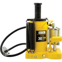 Pro Series  Bottle Jack, 30 tons, Air Hydraulic, 20" Raised Height Groupe Belzile Dickner