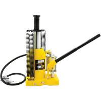 Pro Series  Bottle Jack, 30 tons, Air Hydraulic, 20" Raised Height Groupe Belzile Dickner