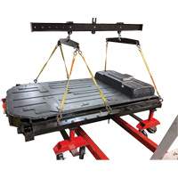 Chariot pour batterie de VE Ford capacit&eacute; de 3600 lb Groupe Belzile Dickner