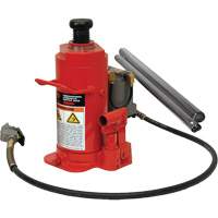 Standard Height Bottle Jack, 12 Ton(s), Air Hydraulic, 19-3/4" Raised Height Groupe Belzile Dickner
