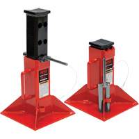 Chandelles, Tige verrouillable, Capacit&eacute; de 25 tonnes, 12" - 20" h Groupe Belzile Dickner