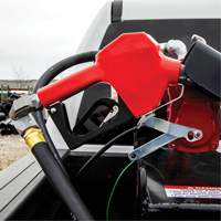 Red Automatic Gasoline Spout Nozzle Groupe Belzile Dickner