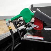Green Automatic Gasoline Spout Nozzle Groupe Belzile Dickner