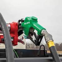 Pistolet de distribution automatique vert pour diesel Groupe Belzile Dickner