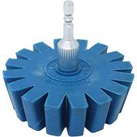 Conical Gear Eraser Wheel with Quick-Connect Arbor Adapter Groupe Belzile Dickner