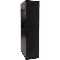 Armoire de rangement combin&eacute;e, 36" la x 18" p x 72" h, Noir Groupe Belzile Dickner