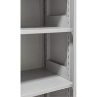 Hi-Boy Storage Cabinet, Steel, 4 Shelves, 72" H x 36" W x 18" D, Grey Groupe Belzile Dickner