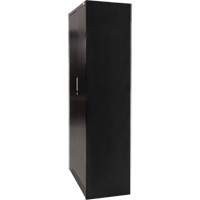 Armoire de rangement Hi-Boy, Acier, 4 Tablettes, 72" h x 36" la x 18" P, Noir Groupe Belzile Dickner