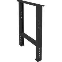 Industrial Duty Leg for Workbench, Steel, 24" D x 34" H, Single Groupe Belzile Dickner