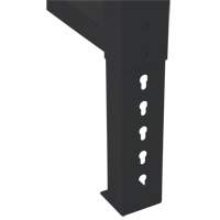 Industrial Duty Leg for Workbench, Steel, 30" D x 34" H, Single Groupe Belzile Dickner