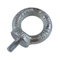 Boulons &agrave; œil matric&eacute;s, 1/8" dia, 1/2" lo, Fini naturel sans enduit, 154 lb (70 kg) capacit&eacute; Groupe Belzile Dickner