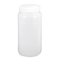 Wide-Mouth Bottles, Round, 1 gal., Plastic Groupe Belzile Dickner
