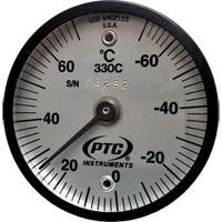 Thermomètre de surface magnétique, Contact, Analogique, -56.7-21.1°F (-70-70°C) HB678 | Dickner Inc