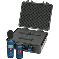 Sound Level Meter and Calibrator Kit, 30 - 130 dB Measuring Range Groupe Belzile Dickner
