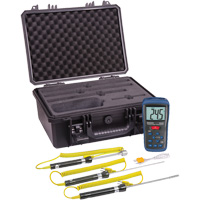 Thermocouple Thermometer Kit, Contact, Digital, -58-2000°F (-50-1300°C) Groupe Belzile Dickner