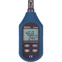 Thermomètre & hygromètre compact, 0,0% - 100% RH, 14°- 140° F ( -10° - 60° C ) IB974 | Dickner Inc