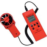 Anémomètre et thermomètre TMA10A, Sans enregistrement des données, Gamme de vélocité d'air de 0,4 - 25 m/sec IC067 | Dickner Inc