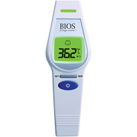 Non-Contact Forehead Thermometer, 0°C - 100.0°C (32.0°F - 212.0°F), Fixed Emmissivity Groupe Belzile Dickner