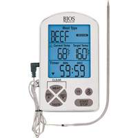 Thermomètre à viande haute de gamme et minuterie, Contact, Numérique, -4-122°F ( -20-50°C) IC668 | Dickner Inc