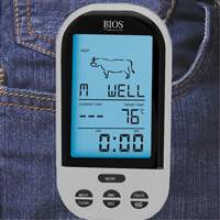 Thermomètre à viande et à volaille sans fil, Contact, Numérique, 32-482°F (0-250°C) IC669 | Dickner Inc