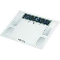 P&egrave;se-personne imp&eacute;dancem&egrave;tre num&eacute;rique haut de gamme, Capacit&eacute; 441 lb, Graduations 100 g Groupe Belzile Dickner