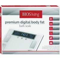P&egrave;se-personne imp&eacute;dancem&egrave;tre num&eacute;rique haut de gamme, Capacit&eacute; 441 lb, Graduations 100 g Groupe Belzile Dickner