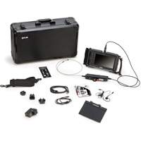 Videoscope Kit with 2-Way Articulation 4.5 mm × 1 m Long Camera Probe, 7" Display, 1024 x 600 pixels Groupe Belzile Dickner