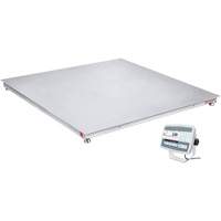 DEFENDER 5000 Washdown Floor Scale, 2500 lbs. Capacity, 48" W x 48" L Groupe Belzile Dickner