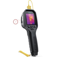 Cam&eacute;ra d'imagerie thermique IR 24:1 avec laser Bullseye et thermocouple de type K, 160 x 120 pixels, -10° - 45°C (14° - 113°F), 70 mK Groupe Belzile Dickner