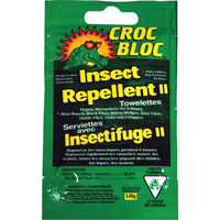 6-hr Insect Repellent , 30% DEET, Towelette, 5.58 g JA178 | Dickner Inc