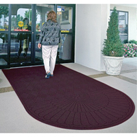 Waterhog&reg; Eco Matting, Wiper/Scraper, 3' x 6' x 3/8", Maroon Groupe Belzile Dickner