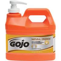 Nettoyant &agrave; mains Natural Orange, Cr&egrave;me, 1,89 L, Bouteille &agrave; pompe, Agrumes/Orange Groupe Belzile Dickner