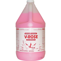 D&eacute;tergent liquide pour vaisselle V-Rose, Liquide, 4 L, Fraîcheur Groupe Belzile Dickner