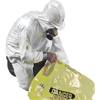 Sure-Guard Hazardous Waste Removal Liners, Asbestos, 40" L x 26" W, 3 mil Groupe Belzile Dickner