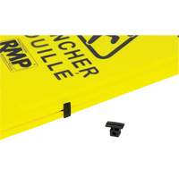 Safety Wet Floor Sign, Bilingual with Pictogram Groupe Belzile Dickner