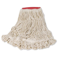 Super Stitch Wet Mop, Floor Finishing, Cotton/Yarn, 21 oz., Loop Style Groupe Belzile Dickner