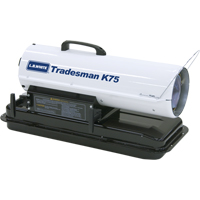 Tradesman<sup>®</sup> Forced Air Heater, Fan, Kerosene, 75,000 BTU/H JG957 | Dickner Inc