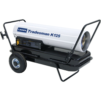 Tradesman<sup>®</sup> Forced Air Heater, Fan, Kerosene, 125,000 BTU/H JG958 | Dickner Inc