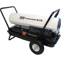 Tradesman<sup>®</sup> Forced Air Heater, Fan, Kerosene, 175,000 BTU/H JG959 | Dickner Inc