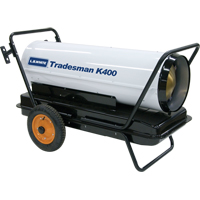 Tradesman<sup>®</sup> Forced Air Heater, Fan, Kerosene, 400,000 BTU/H JG961 | Dickner Inc