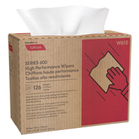 Pro Tuff-Job HP Interfold Popup Wipers, Heavy-Duty, 16-3/4" L x 9-3/4" W Groupe Belzile Dickner