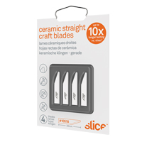 Slice Rounded-Tip Ceramic Straight Edge Knife Blades, Single Style Groupe Belzile Dickner