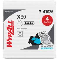 X80 Wipers, Heavy-Duty, 12-1/2" L x 12" W Groupe Belzile Dickner