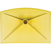 Food Hygiene Scraper, Yellow, 8" W x 11-1/4" L Groupe Belzile Dickner