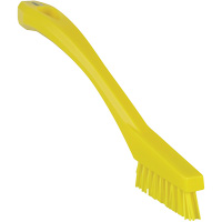 Detail Brush, Stiff Bristles, 8" Long, Yellow Groupe Belzile Dickner