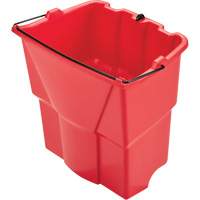 Seau optionnel Wavebrake pour eau sale, Capacit&eacute; de 4.5 gal. US (18 pintes), Rouge Groupe Belzile Dickner