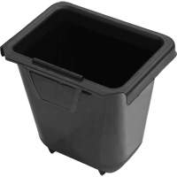 Waste Container, Deskside, Polyethylene, 4-1/4 US Qt. Groupe Belzile Dickner