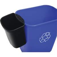 Waste Container, Deskside, Polyethylene, 4-1/4 US Qt. Groupe Belzile Dickner
