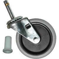 Replacement Stem Caster for Rubbermaid Cart Groupe Belzile Dickner