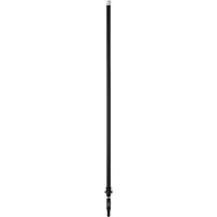 Deck Scrub Handle, Brush/Pad Holder, Black, Telescopic, 62"-113" L Groupe Belzile Dickner